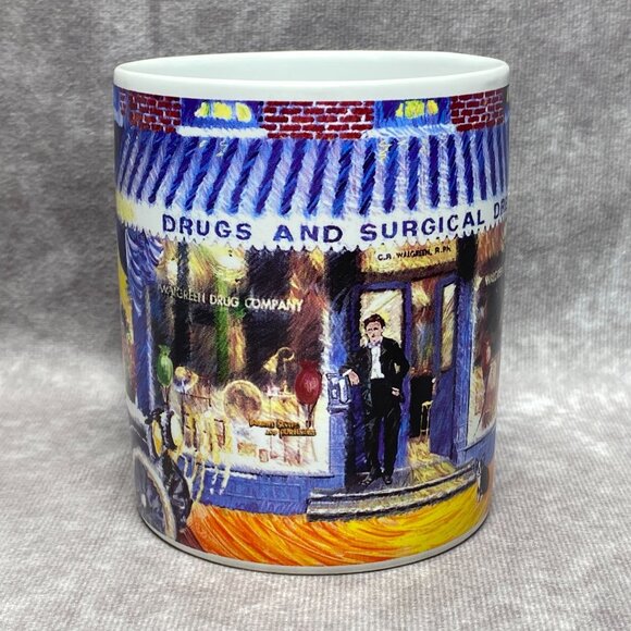 1901 First Walgreen Drugstore Commemorative Coffee Mug 1997 12oz - Picture 3 of 11